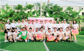 Giao hữu bóng đá agribank