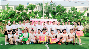 Giao hữu bóng đá agribank ( Đoàn kết  - Hợp tác - Cùng phát triển)